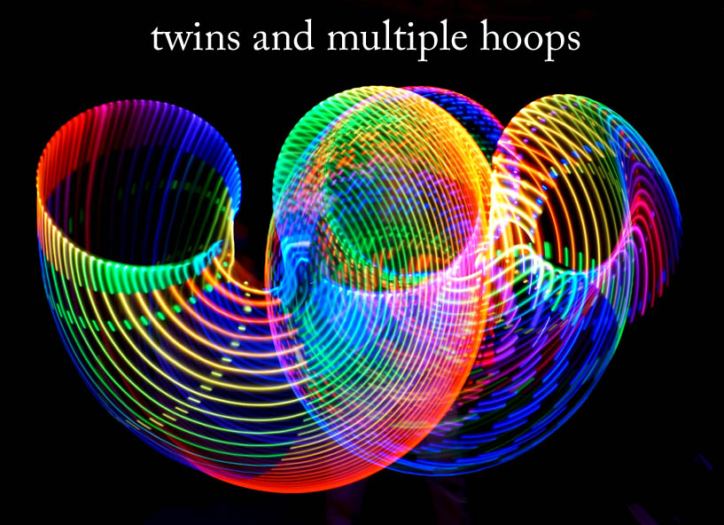 led hoops for sale